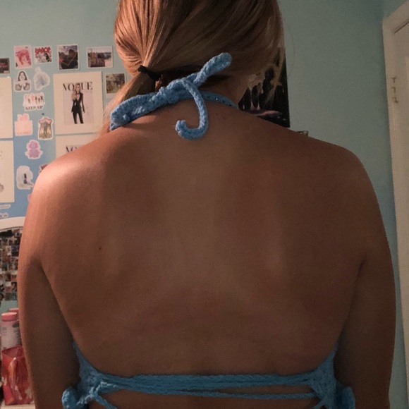 HAND MADE crochet beach top - Picture 5 of 5